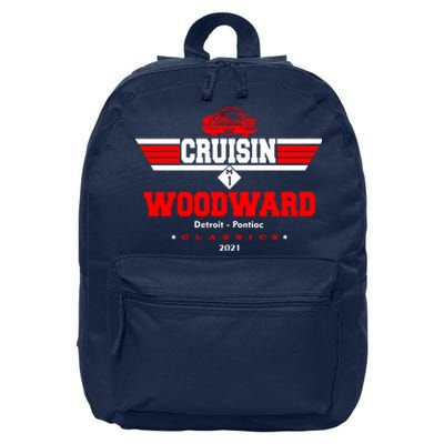 Cruisin Woodward M1 Classics 2021 16 in Basic Backpack