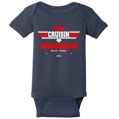 Cruisin Woodward M1 Classics 2021 Baby Bodysuit