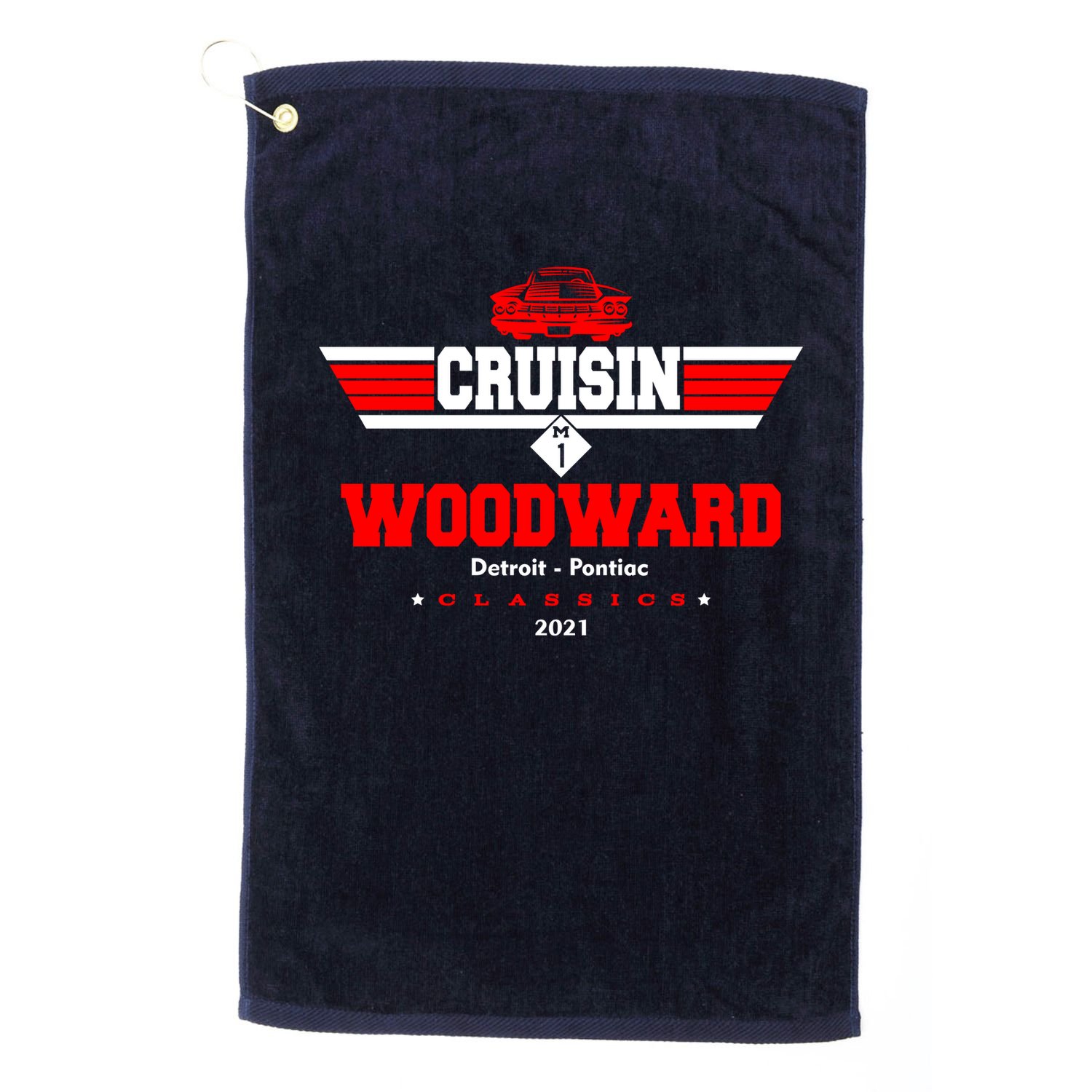 Cruisin Woodward M1 Classics 2021 Golf Towel