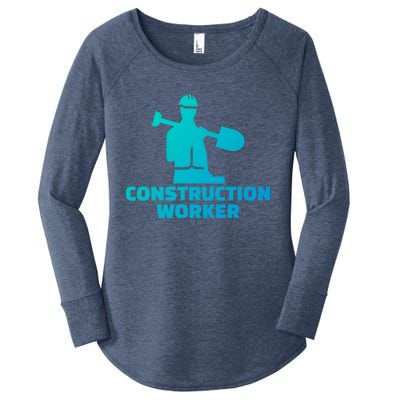 Construction Worker Meaningful Gift Women's Perfect Tri Tunic Long Sleeve Shirt