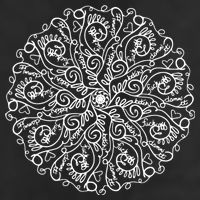 Curse Word Mandala Graphic Tees 11oz C Handle Ceramic Mug