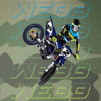 Cw2 Webb Motocross Cooper Supercross Legacy Tie Dye Trucker Hat