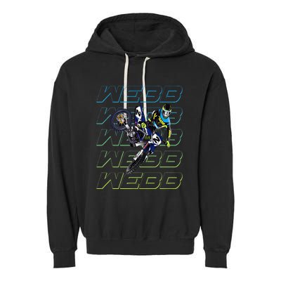 Cw2 Webb Motocross Cooper Supercross Garment-Dyed Fleece Hoodie