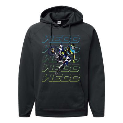 Cw2 Webb Motocross Cooper Supercross Performance Fleece Hoodie