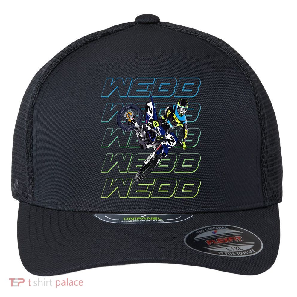 Cw2 Webb Motocross Cooper Supercross Flexfit Unipanel Trucker Cap