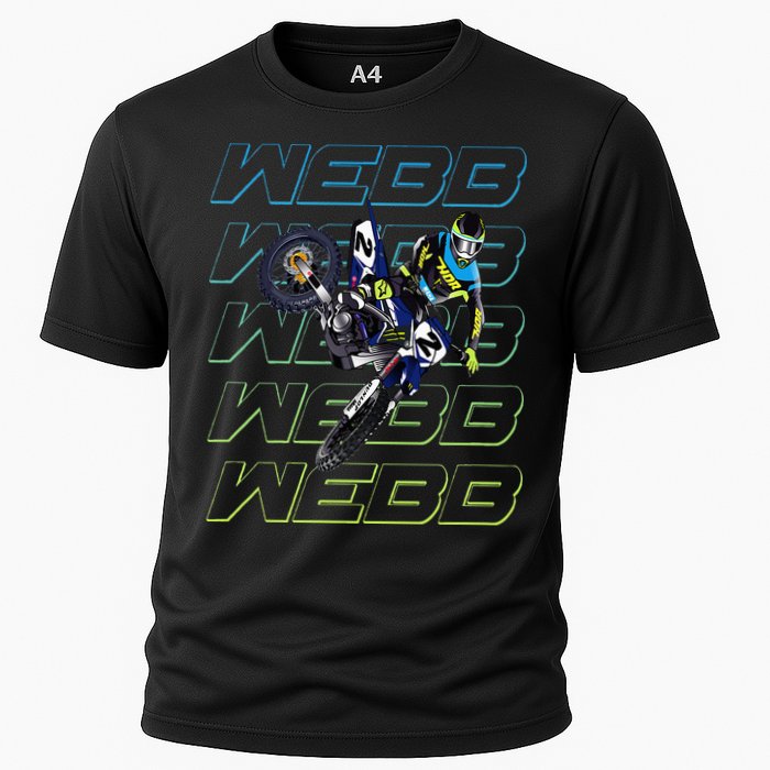 Cw2 Webb Motocross Cooper Supercross Cooling Performance Crew T-Shirt