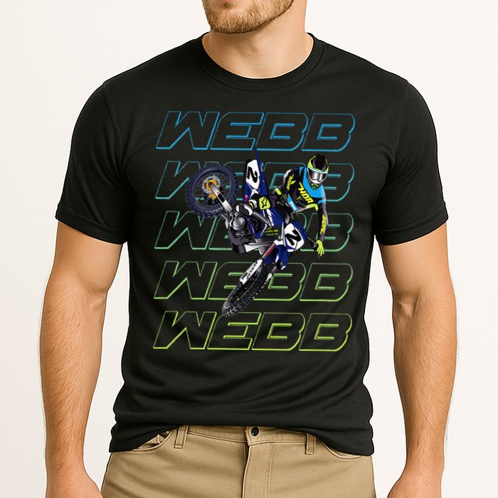 Cw2 Webb Motocross Cooper Supercross Cooling Performance Crew T-Shirt