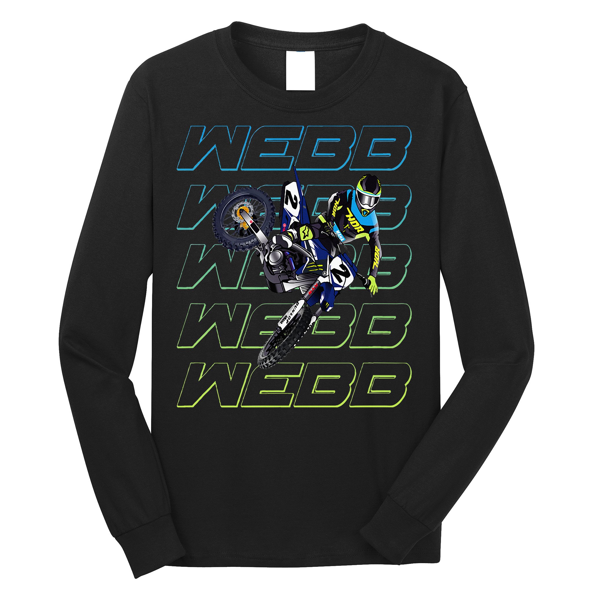 Cw2 Webb Motocross Cooper Supercross Long Sleeve Shirt
