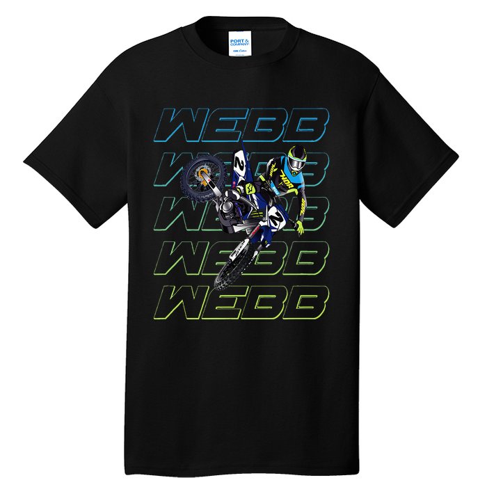 Cw2 Webb Motocross Cooper Supercross Tall T-Shirt