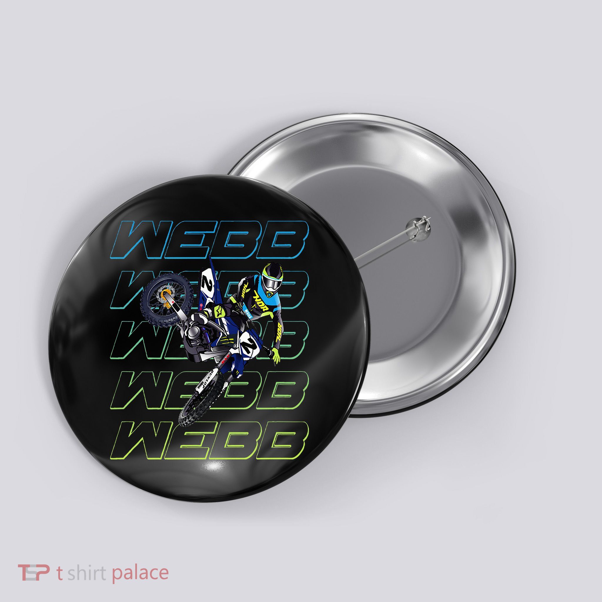 Cw2 Webb Motocross Cooper Supercross Button
