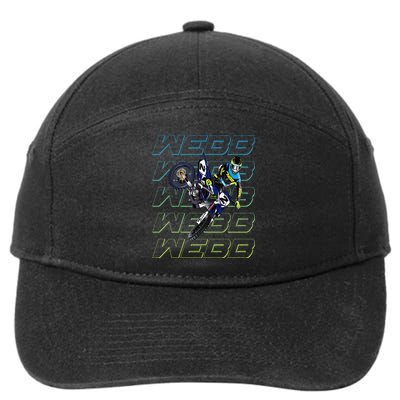 Cw2 Webb Motocross Cooper Supercross 7-Panel Snapback Hat