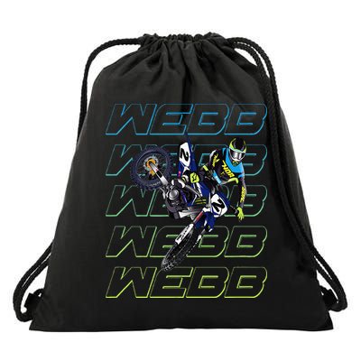 Cw2 Webb Motocross Cooper Supercross Drawstring Bag