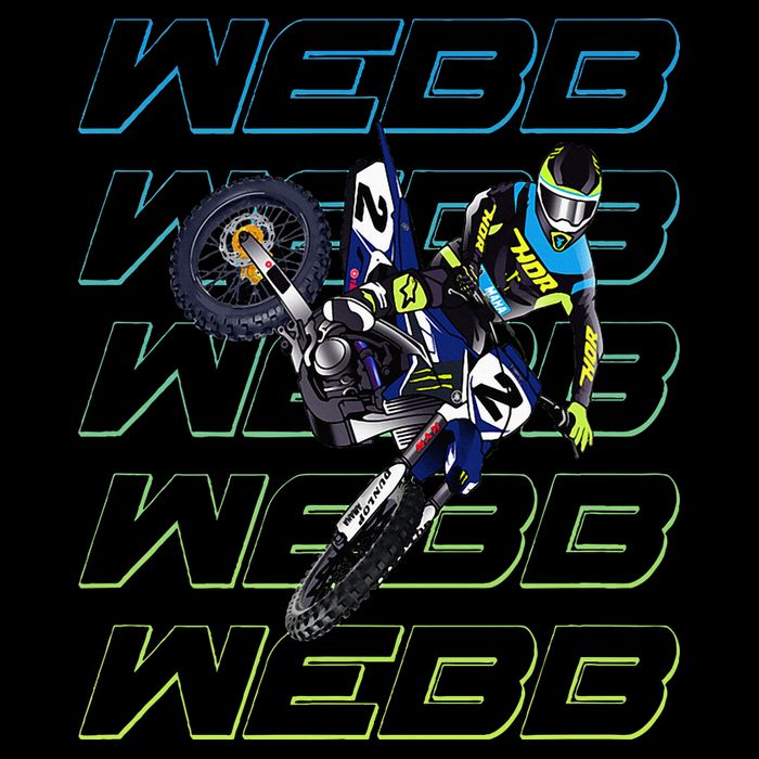 Cw2 Webb Motocross Cooper Supercross Drawstring Bag