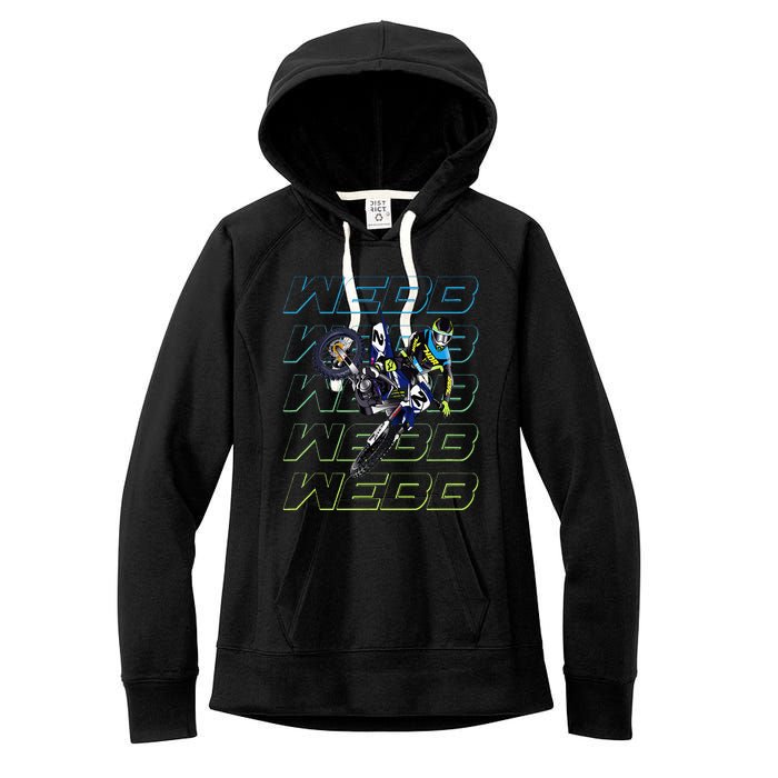 Cw2 Webb Motocross Cooper Supercross Women's Fleece Hoodie