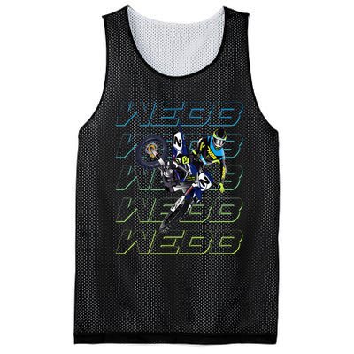 Cw2 Webb Motocross Cooper Supercross Mesh Reversible Basketball Jersey Tank