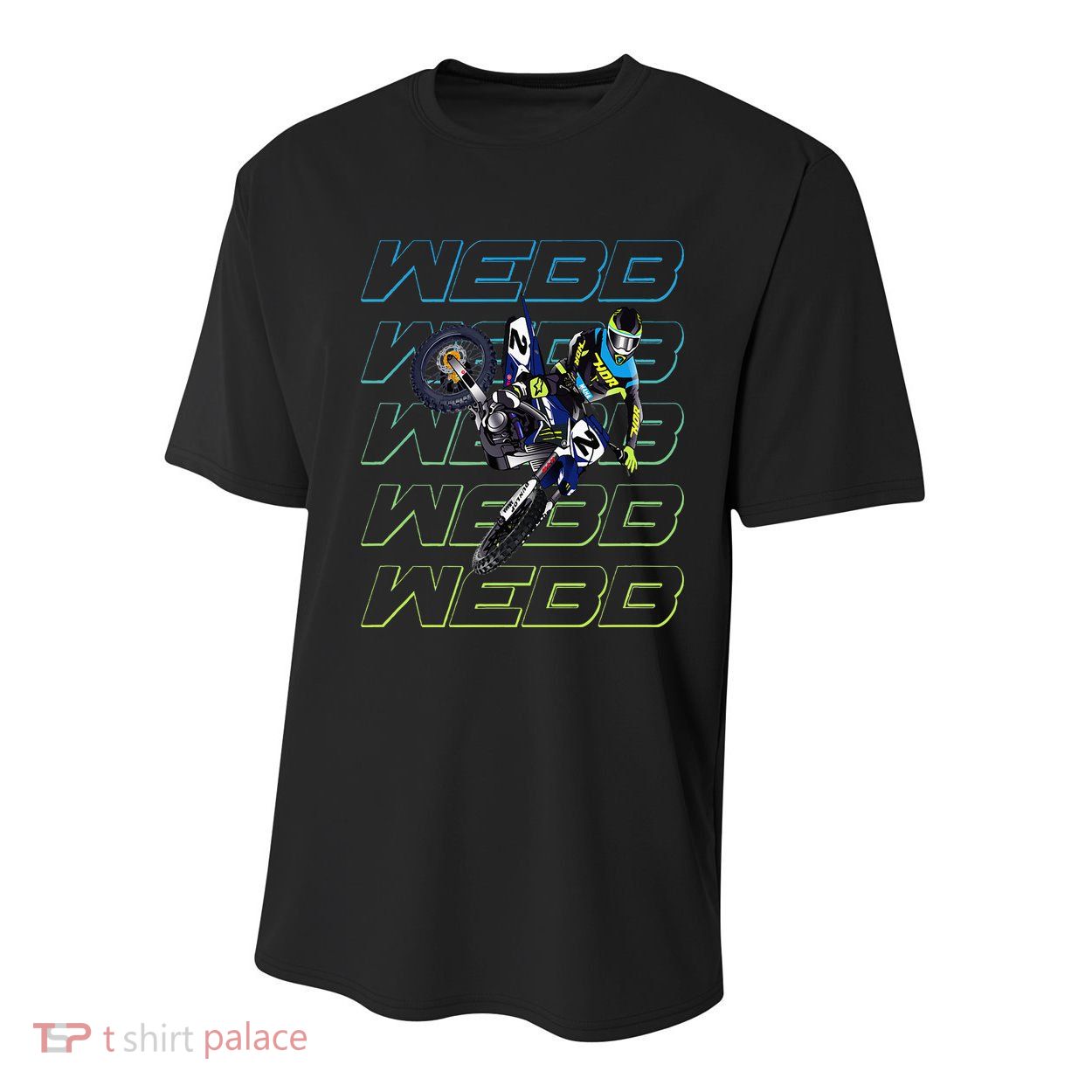 Cw2 Webb Motocross Cooper Supercross Youth Performance Sprint T-Shirt