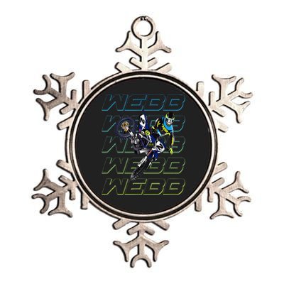 Cw2 Webb Motocross Cooper Supercross Metallic Star Ornament