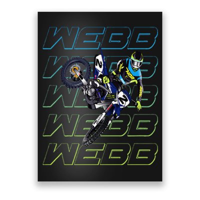 Cw2 Webb Motocross Cooper Supercross Poster