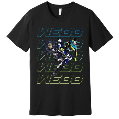 Cw2 Webb Motocross Cooper Supercross Premium T-Shirt