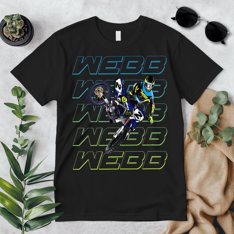 Cw2 Webb Motocross Cooper Supercross Premium T-Shirt
