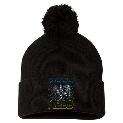 Cw2 Webb Motocross Cooper Supercross Pom Pom 12in Knit Beanie