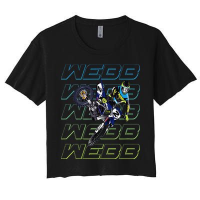 Cw2 Webb Motocross Cooper Supercross Crop Top