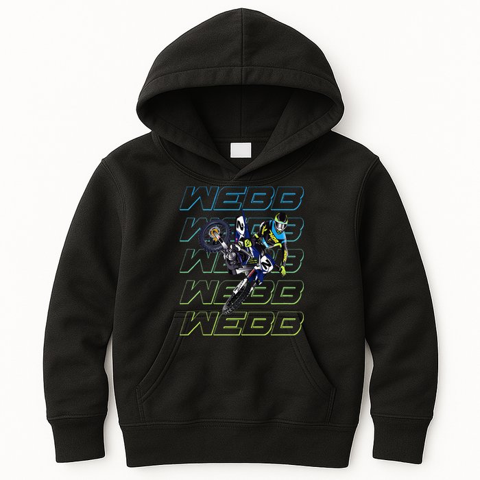 Cw2 Webb Motocross Cooper Supercross Kids Hoodie