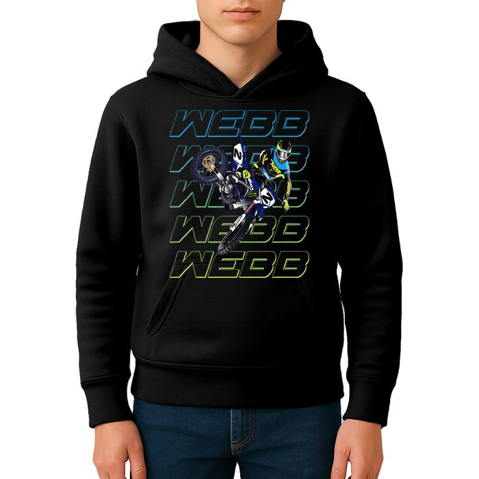 Cw2 Webb Motocross Cooper Supercross Kids Hoodie