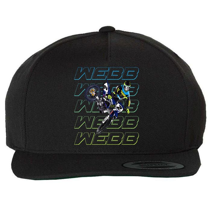 Cw2 Webb Motocross Cooper Supercross Wool Snapback Cap