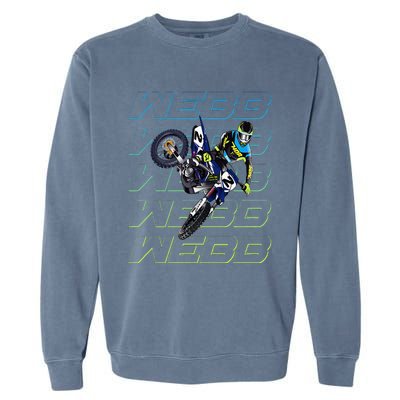 Cw2 Webb Motocross Cooper Supercross Garment-Dyed Sweatshirt