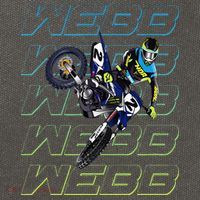 Cw2 Webb Motocross Cooper Supercross Cotton Canvas Backpack