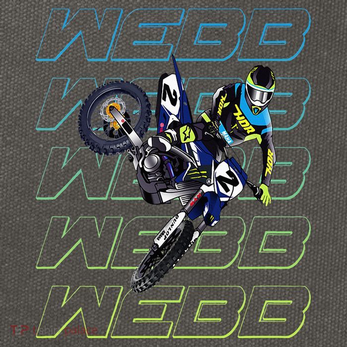 Cw2 Webb Motocross Cooper Supercross Cotton Canvas Backpack