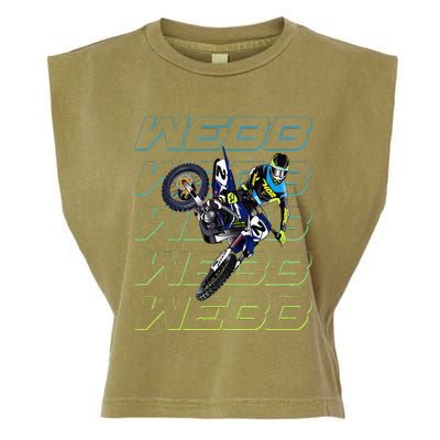 Cw2 Webb Motocross Cooper Supercross Garment-Dyed Women's Muscle Tee