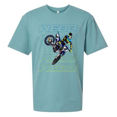 Cw2 Webb Motocross Cooper Supercross Sueded Cloud Jersey T-Shirt