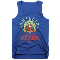 Chilling With My Dears Meaningful Gift Xmas Holidays Christmas Gift Tank Top