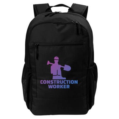 Construction Worker Meaningful Gift Backpack