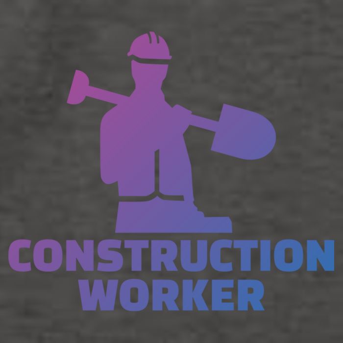 Construction Worker Meaningful Gift Vector Backpack
