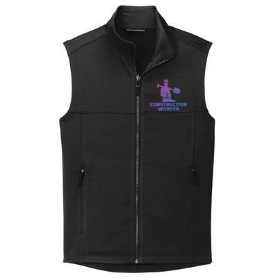 Construction Worker Meaningful Gift Collective Smooth Fleece Vest