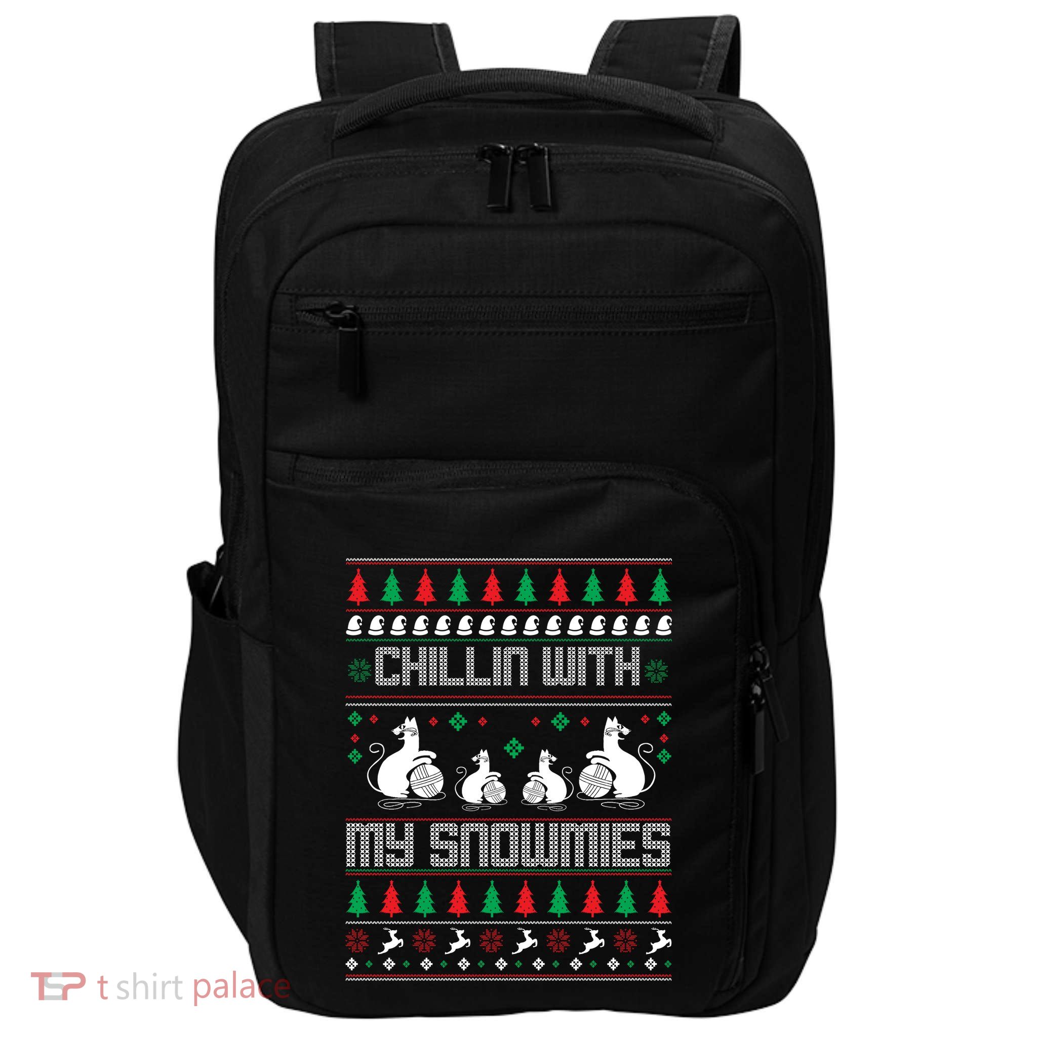 Chillin With My Snowmies Impact Tech Backpack