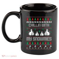 Chillin With My Snowmies 11oz C Handle Ceramic Mug