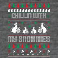 Chillin With My Snowmies Mesh Reversible Basketball Jersey Tank