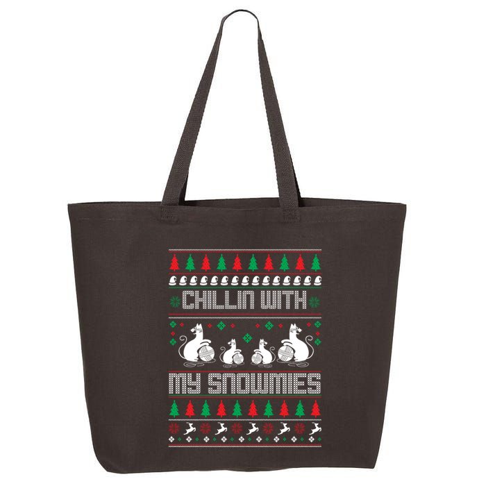 Chillin With My Snowmies 25L Jumbo Tote