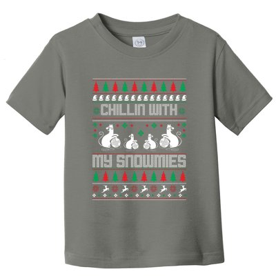 Chillin With My Snowmies Toddler T-Shirt