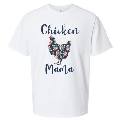 Chickenmom Women Mama Hen Best Mother Day Sueded Cloud Jersey T-Shirt