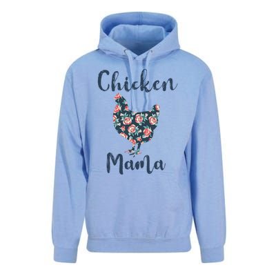 Chickenmom Women Mama Hen Best Mother Day Unisex Surf Hoodie