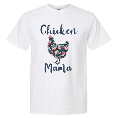 Chickenmom Women Mama Hen Best Mother Day Garment-Dyed Heavyweight T-Shirt