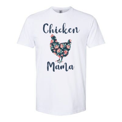 Chickenmom Women Mama Hen Best Mother Day Softstyle CVC T-Shirt