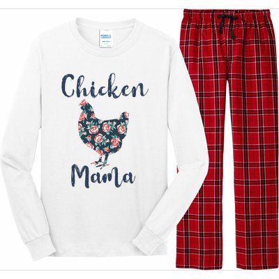 Chickenmom Women Mama Hen Best Mother Day Long Sleeve Pajama Set