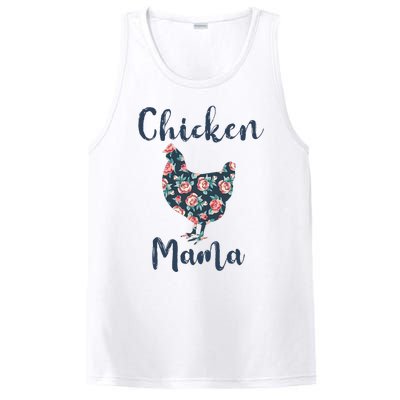 Chickenmom Women Mama Hen Best Mother Day PosiCharge Competitor Tank