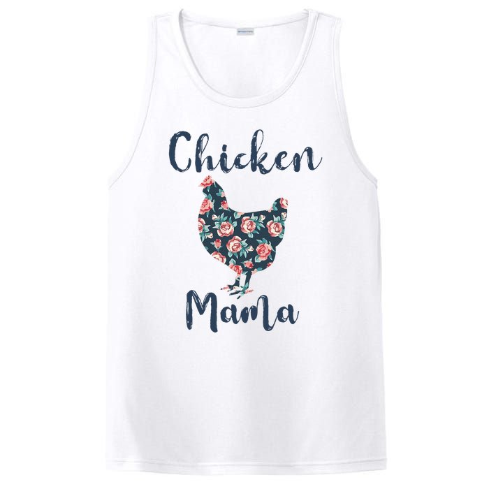 Chickenmom Women Mama Hen Best Mother Day PosiCharge Competitor Tank